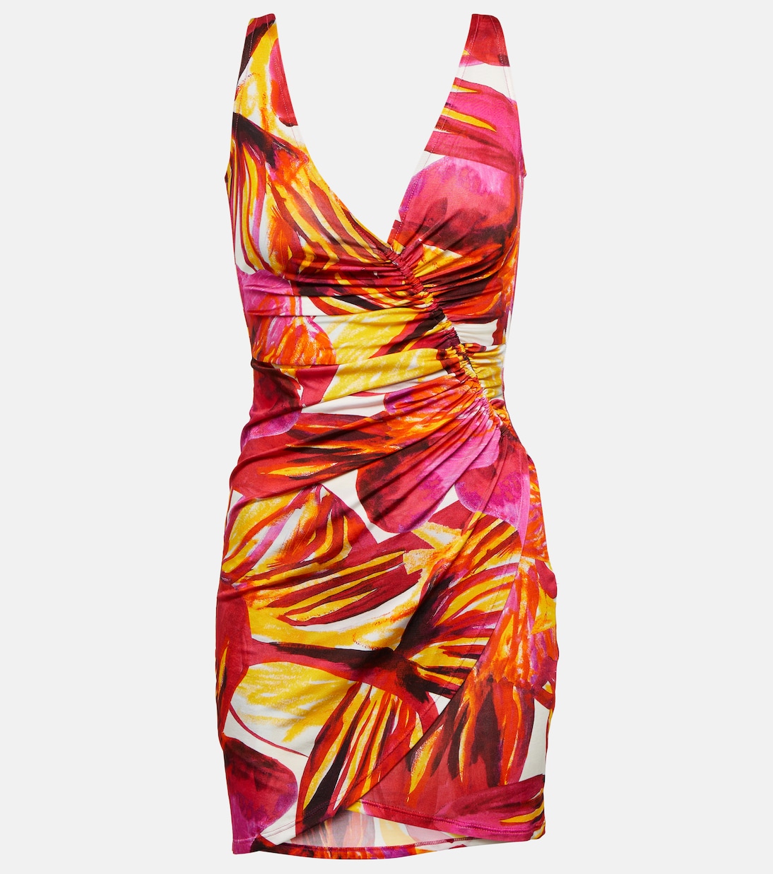 Summer Solstice printed minidress | Louisa Ballou