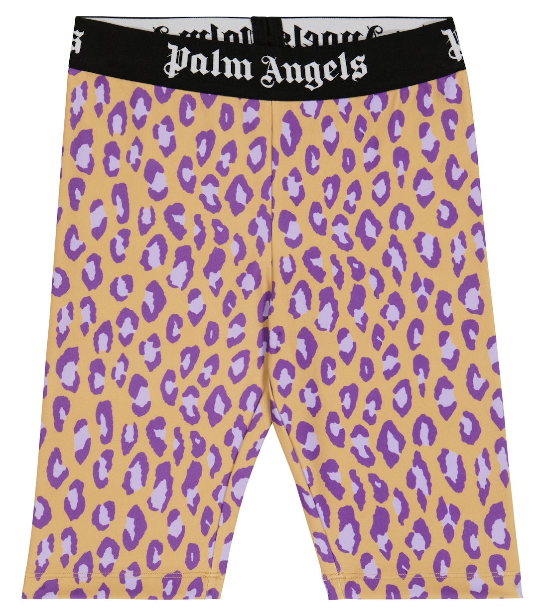 Animal-printed biker shorts | Palm Angels Kids