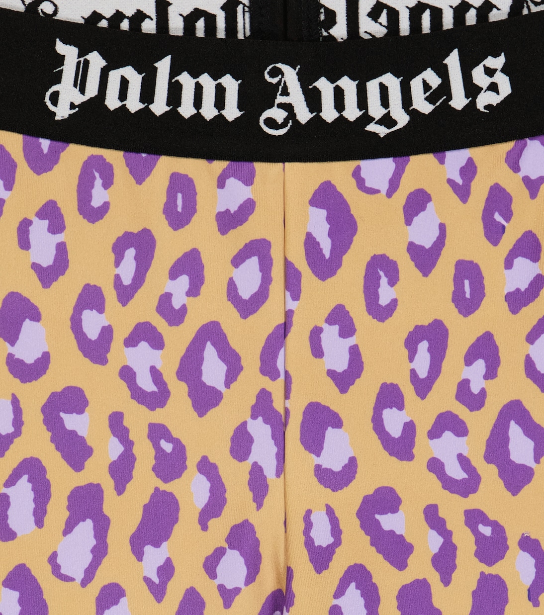 Animal-printed biker shorts | Palm Angels Kids