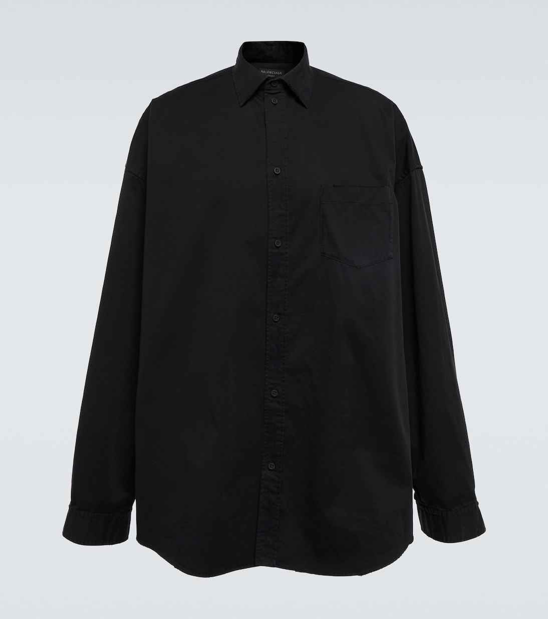Giacca camicia oversize in cotone | Balenciaga