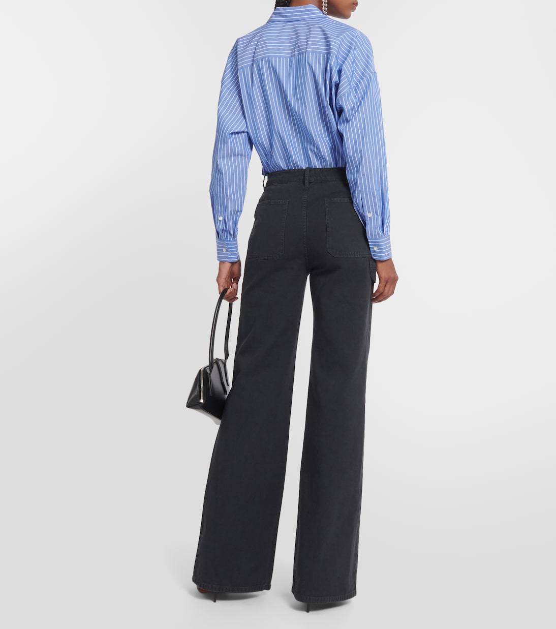 Weite Hose Quentin aus Twill | Nili Lotan