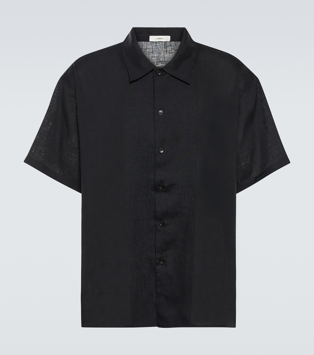 Camicia oversize in lino | Commas