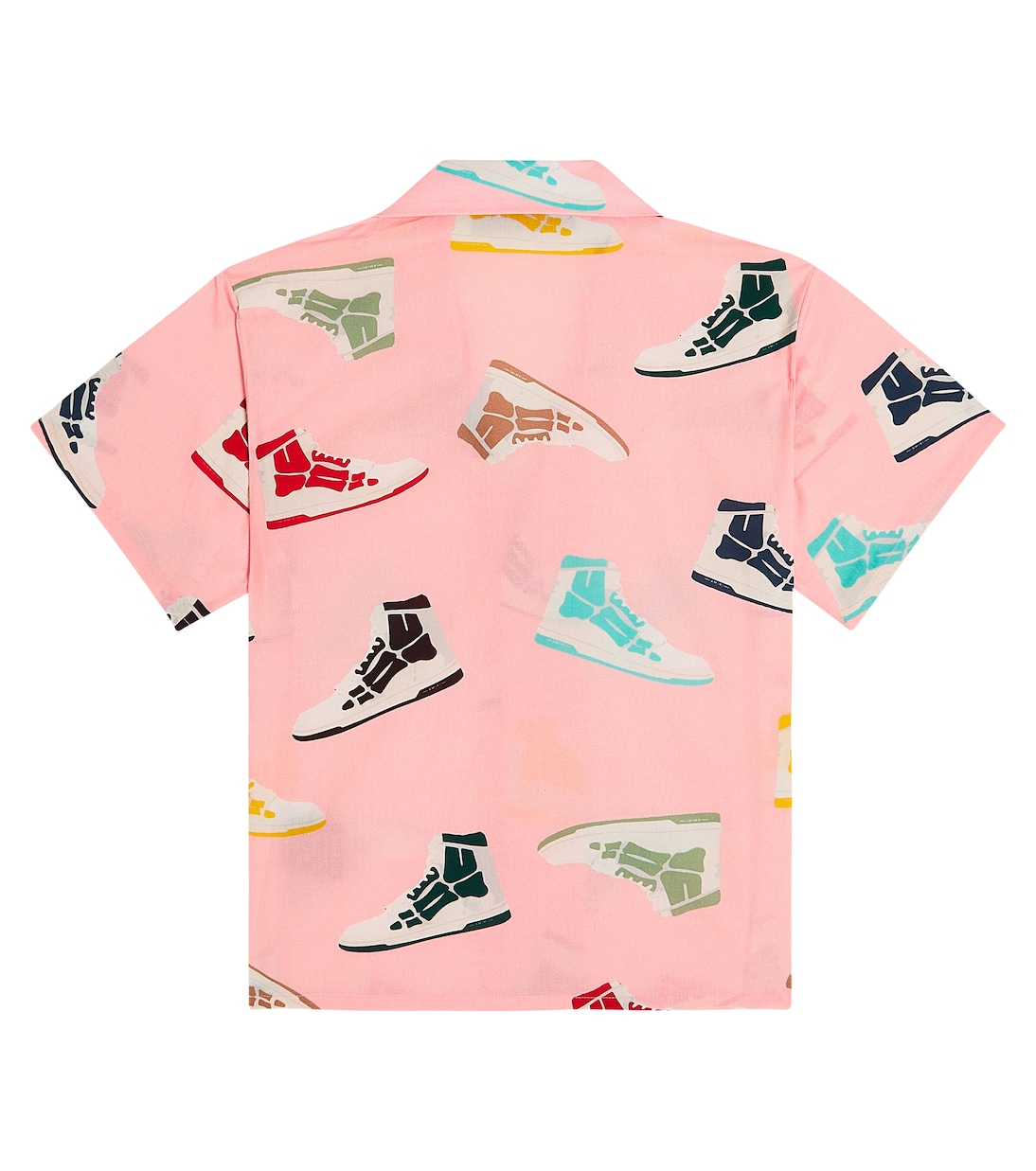 Camicia Skel Top in cotone con stampa | Amiri Kids