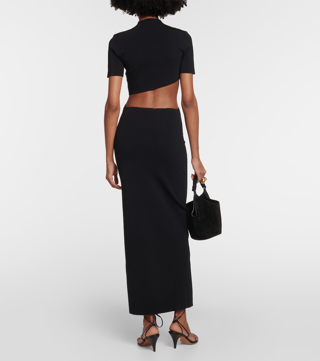 Maparadita asymmetric crop top | Christopher Esber