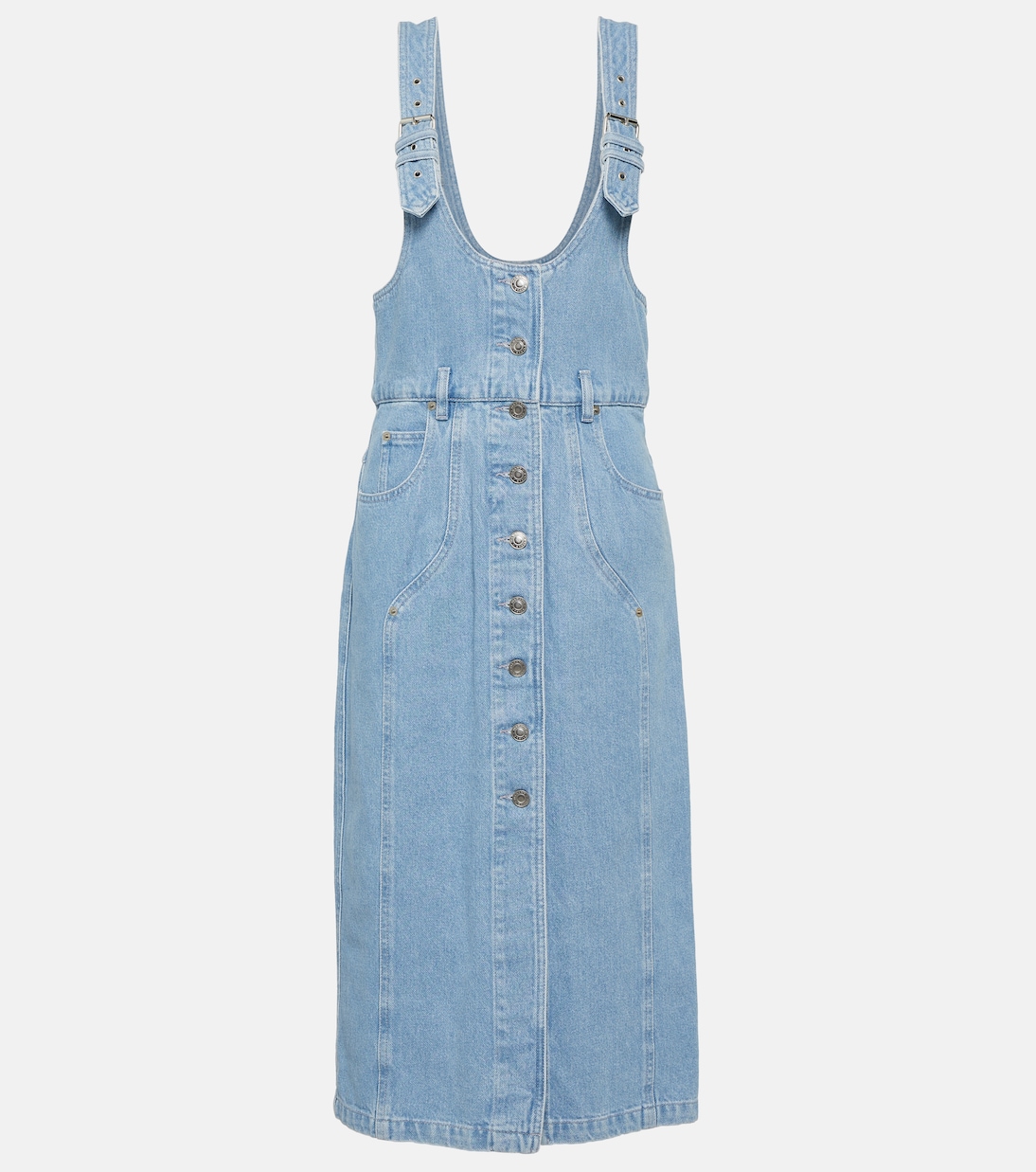 Robe midi Filipine en jean | Marant Etoile
