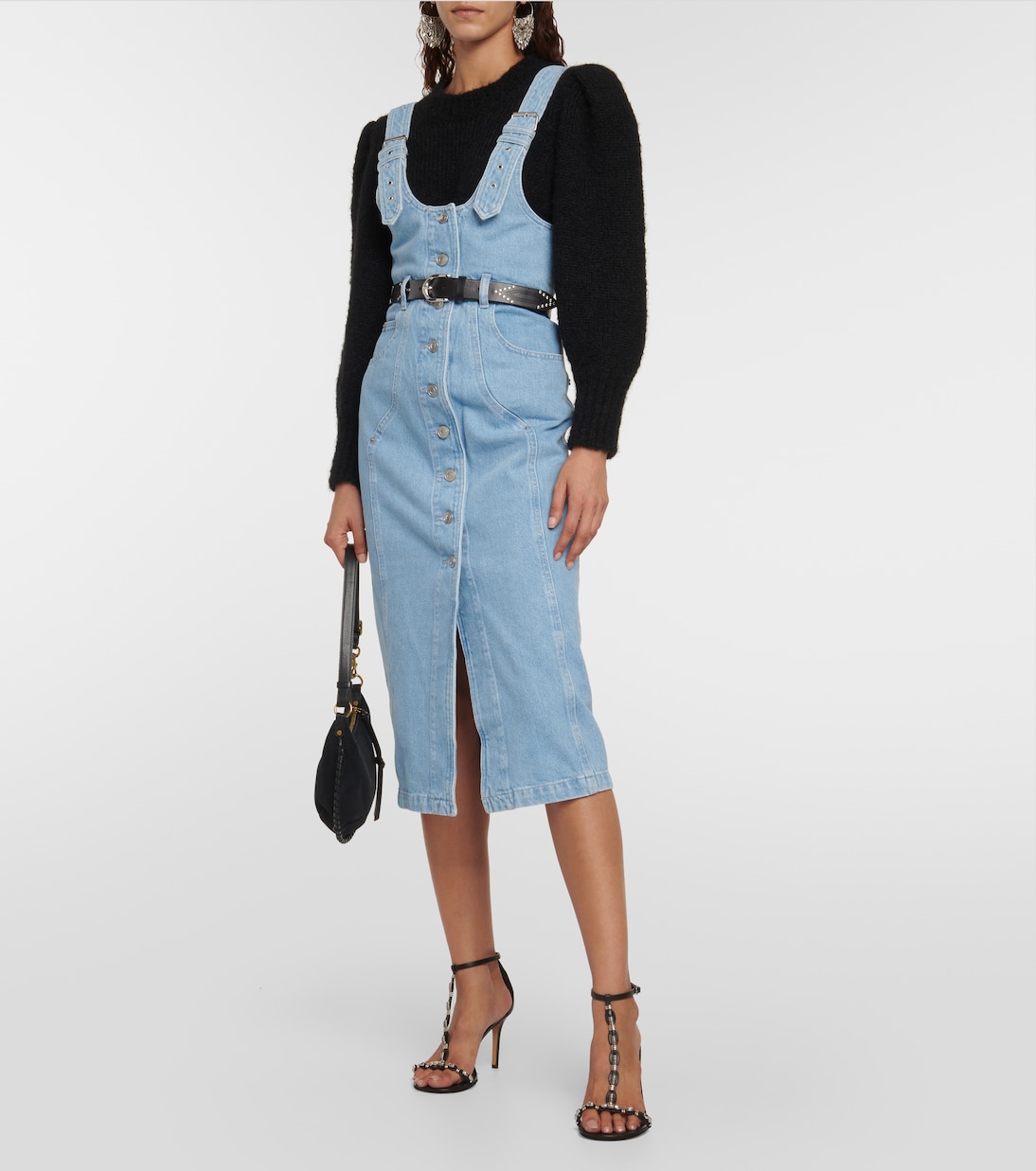 Robe midi Filipine en jean | Marant Etoile