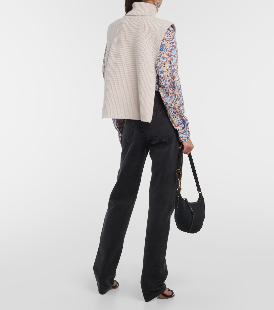Megan turtleneck wool sweater vest | Marant Etoile