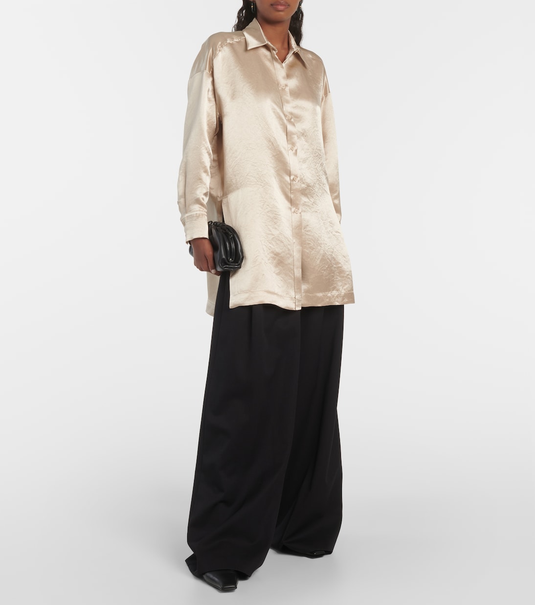 Hemd Bacio aus Satin | Max Mara
