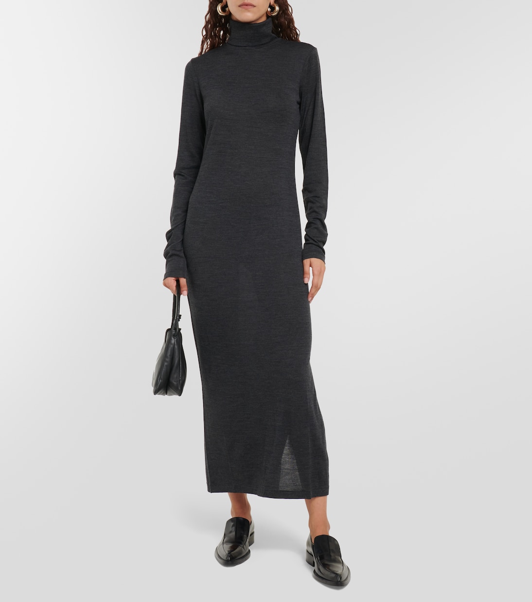Midikleid aus einem Wollgemisch | Polo Ralph Lauren