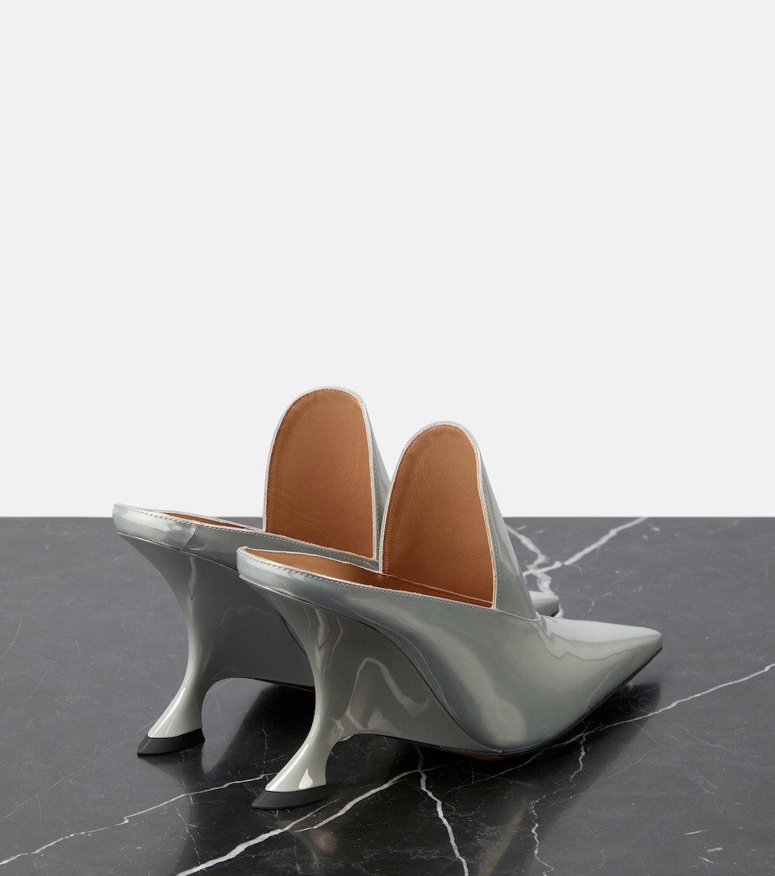 Rocket metallic leather mules | Bottega Veneta
