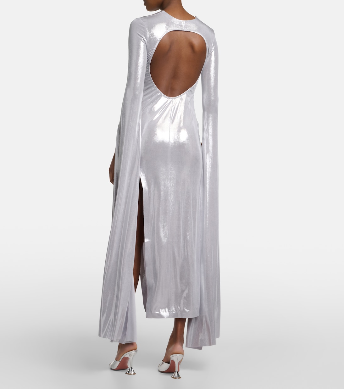 Robe Ribbon aus Lamé | Norma Kamali