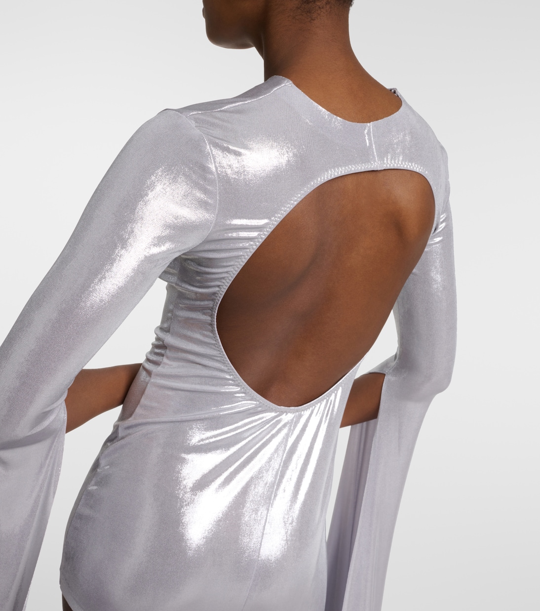 Robe Ribbon aus Lamé | Norma Kamali