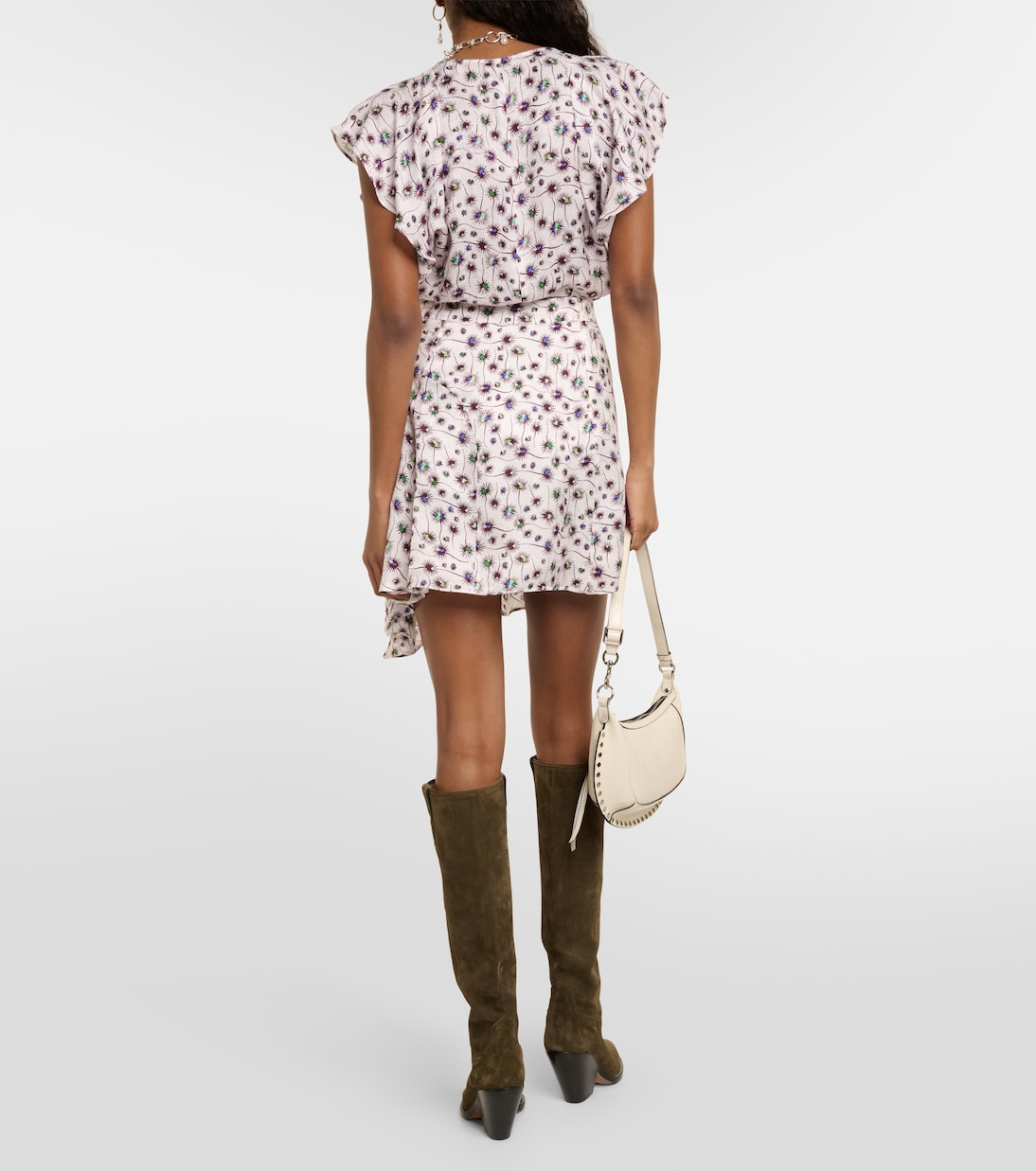 Minifalda Selena asimétrica estampada | Isabel Marant