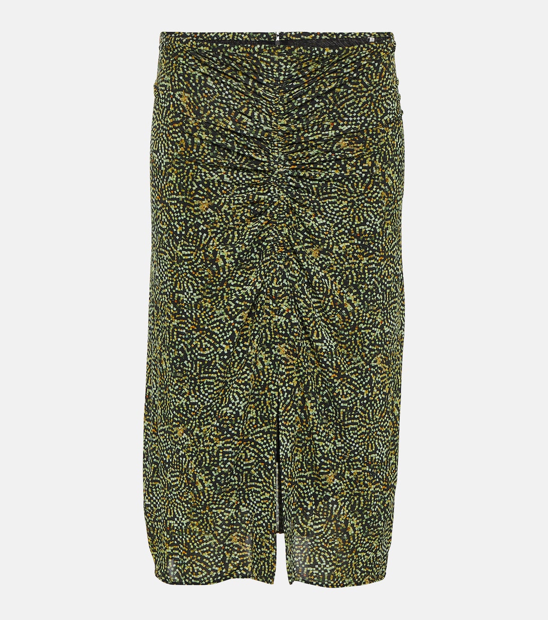 Falda midi de jersey drapeado | Isabel Marant
