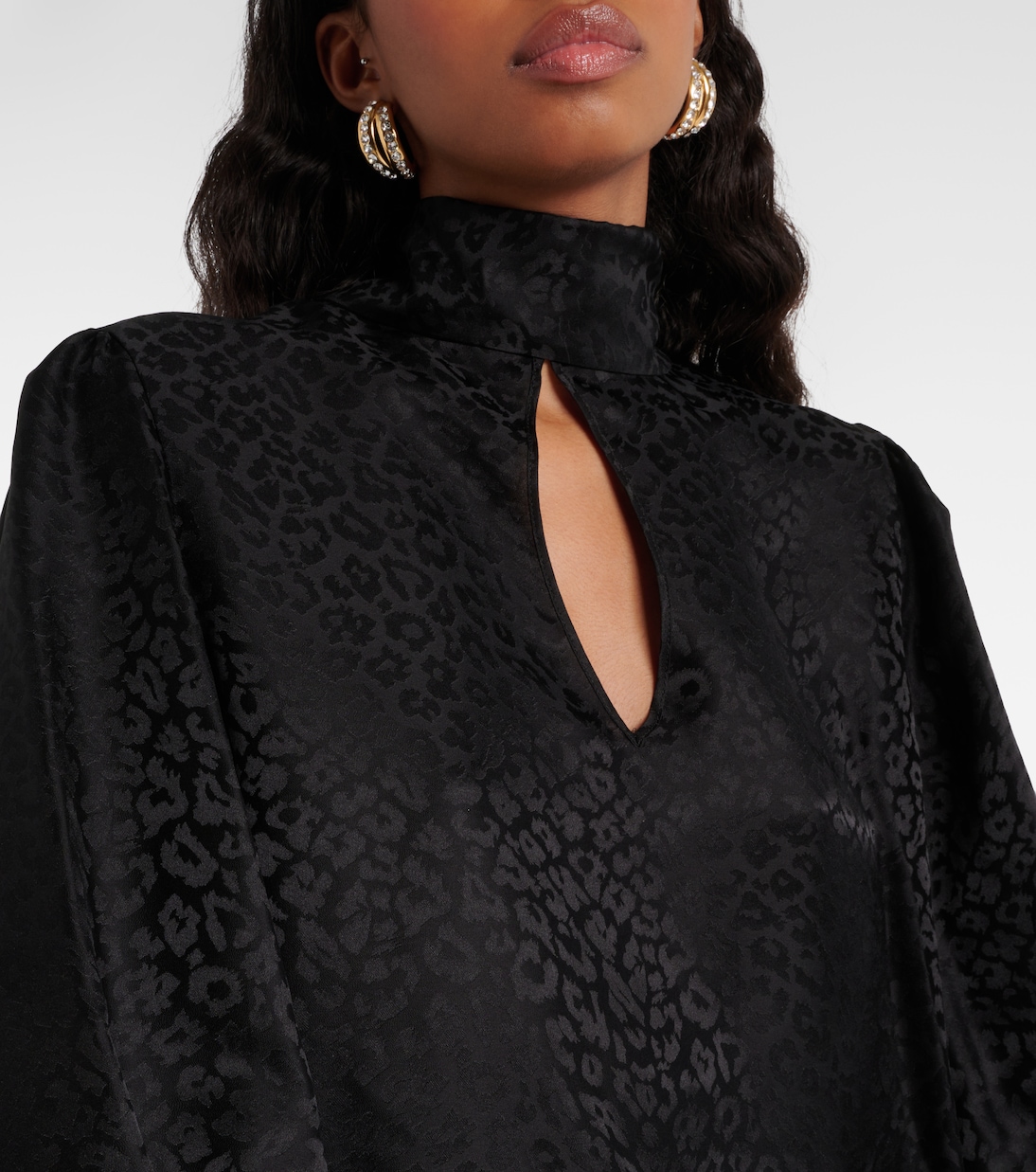 Blusa in jacquard con cut-out | Nina Ricci