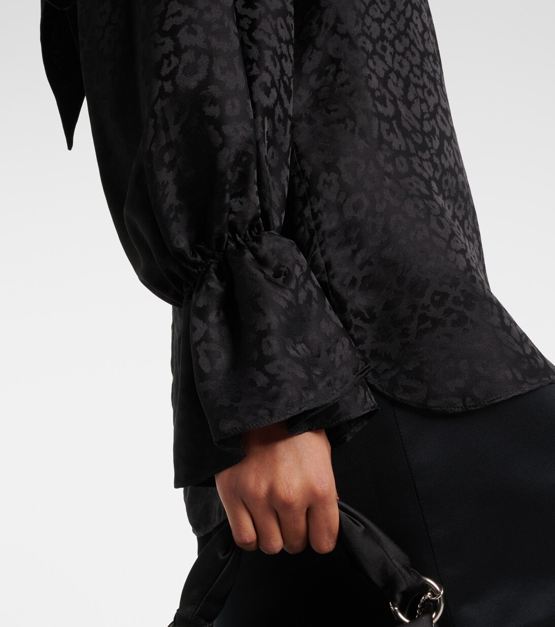 Blusa in jacquard con cut-out | Nina Ricci