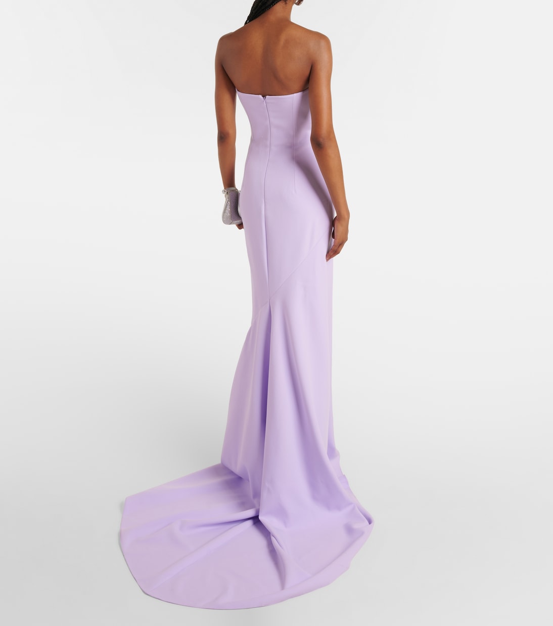 Sofie crêpe gown | Safiyaa