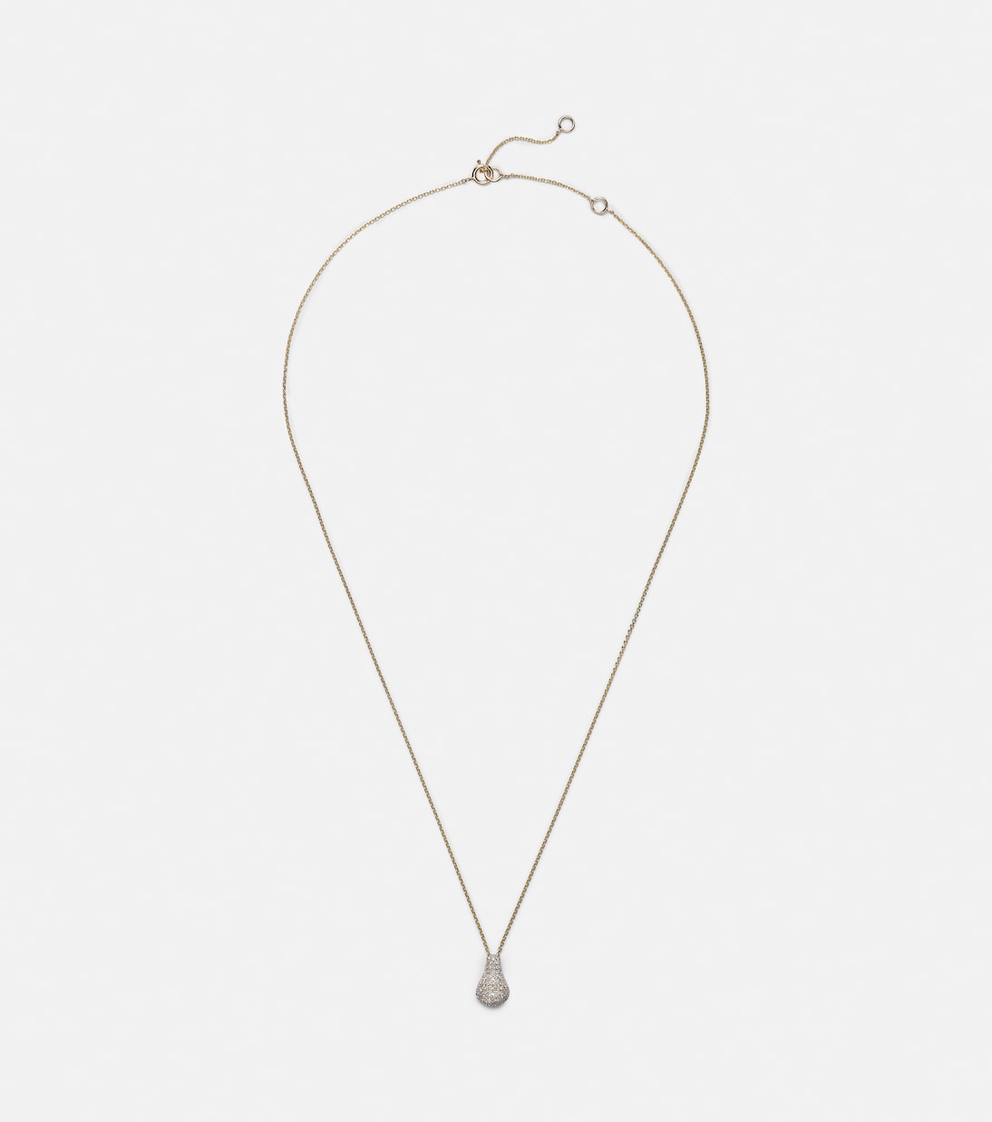 Collier Droplet en or 14 ct et diamants | Stone and Strand
