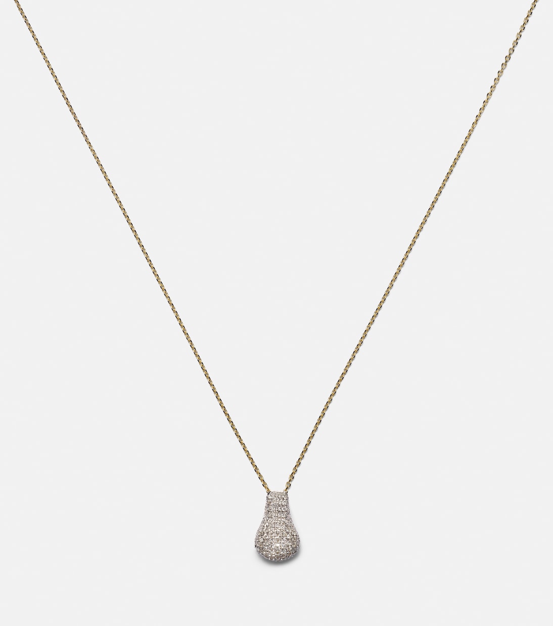 Collier Droplet en or 14 ct et diamants | Stone and Strand