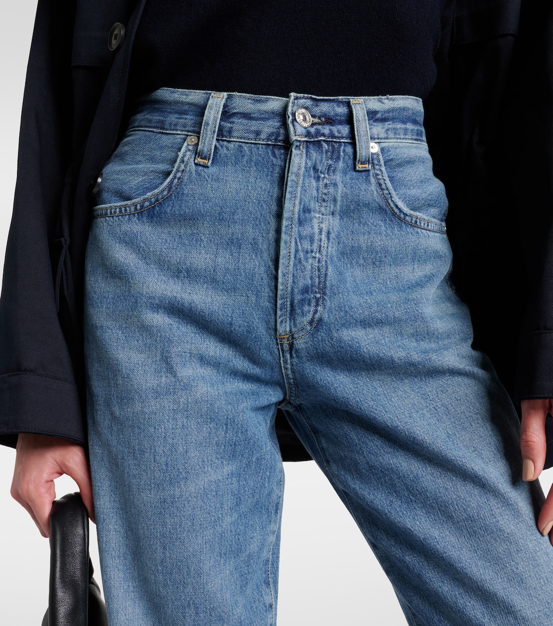 Annina mid-rise wide-leg jeans in blue - Citizens Of