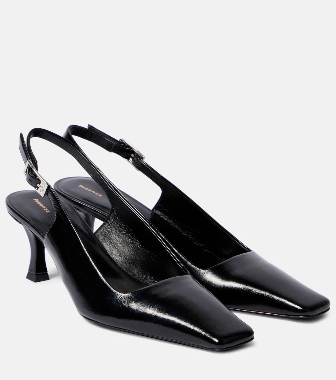 65 leather slingback pumps in black Proenza Schouler Mytheresa