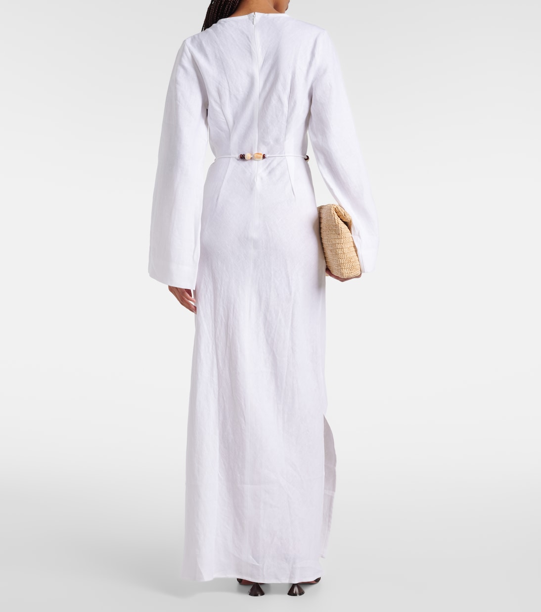Galea linen maxi dress | Faithfull