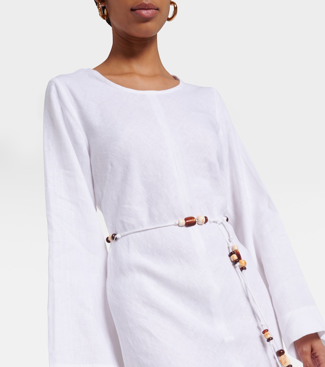 Galea linen maxi dress | Faithfull