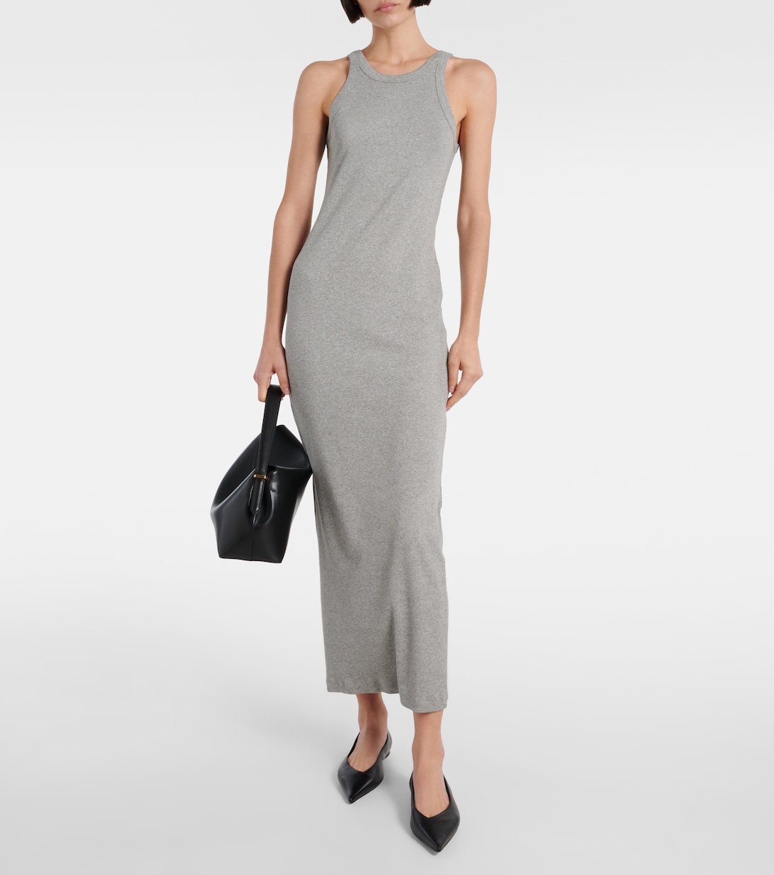 Midikleid aus einem Baumwollgemisch | Toteme