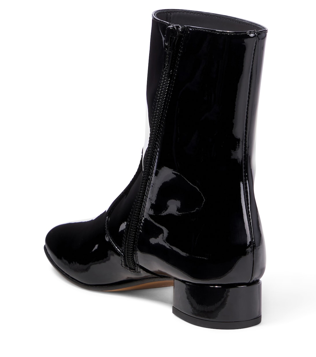 DG patent leather boots in black - Dolce Gabbana Kids
