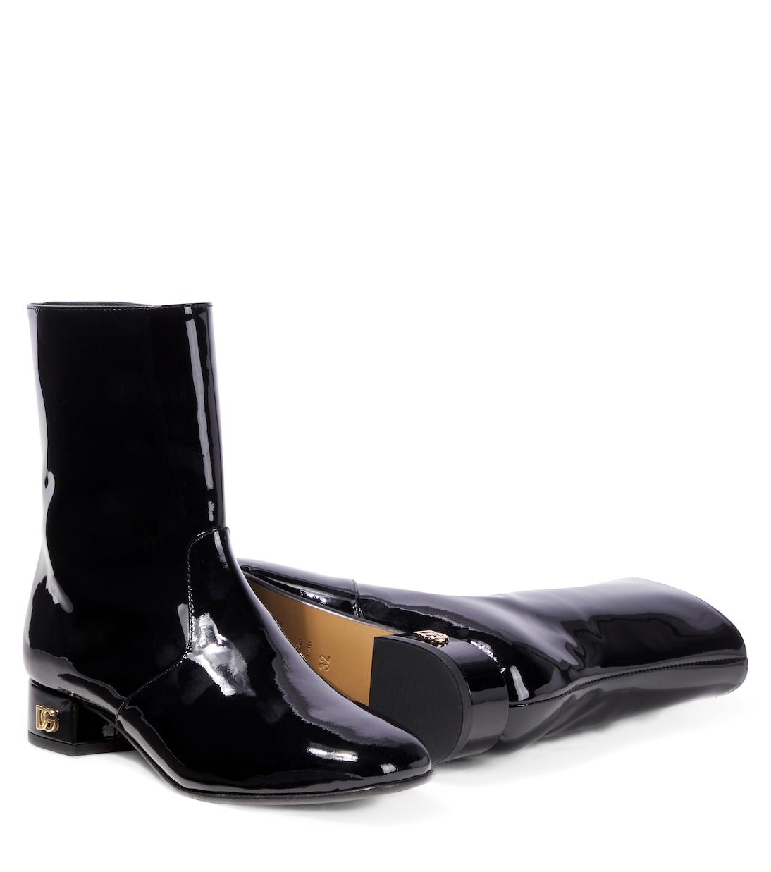 Botas DG de charol | Dolce&Gabbana Kids