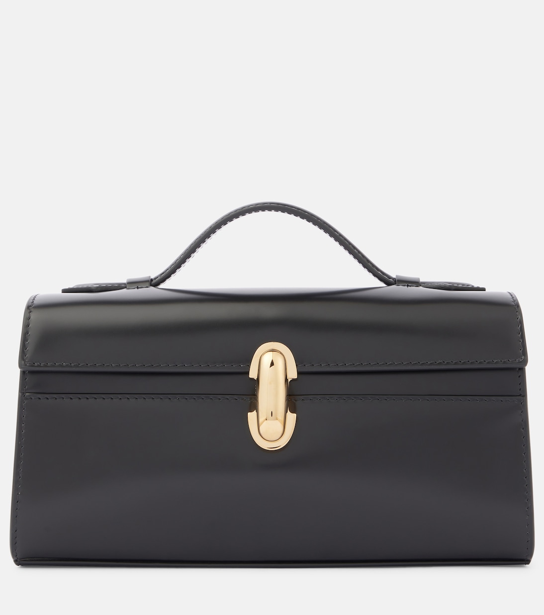 Tote Symmetry Pochette aus Leder | Savette