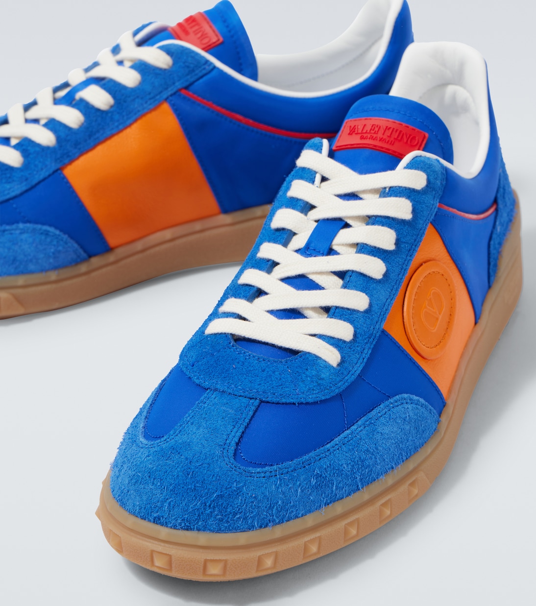 Baskets Upvillage en daim et cuir | Valentino Garavani