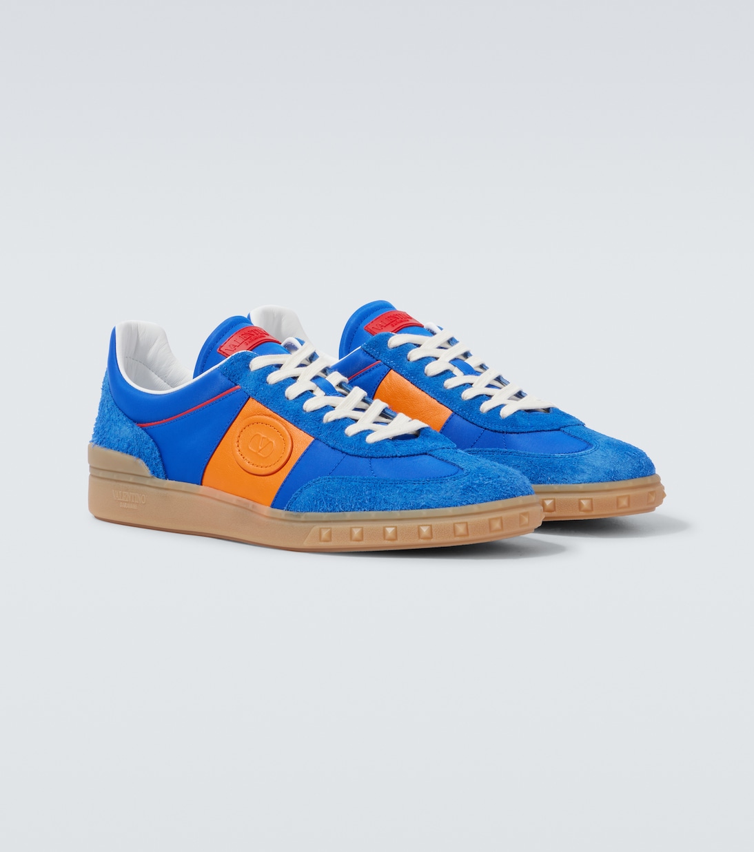 Baskets Upvillage en daim et cuir | Valentino Garavani