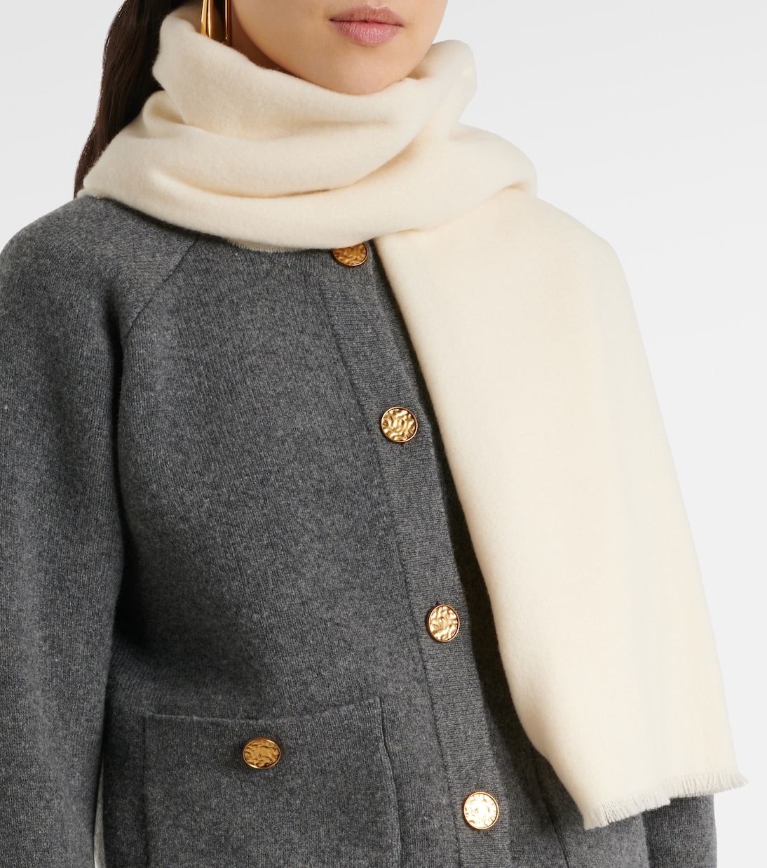 Sciarpa in lana vergine | Toteme