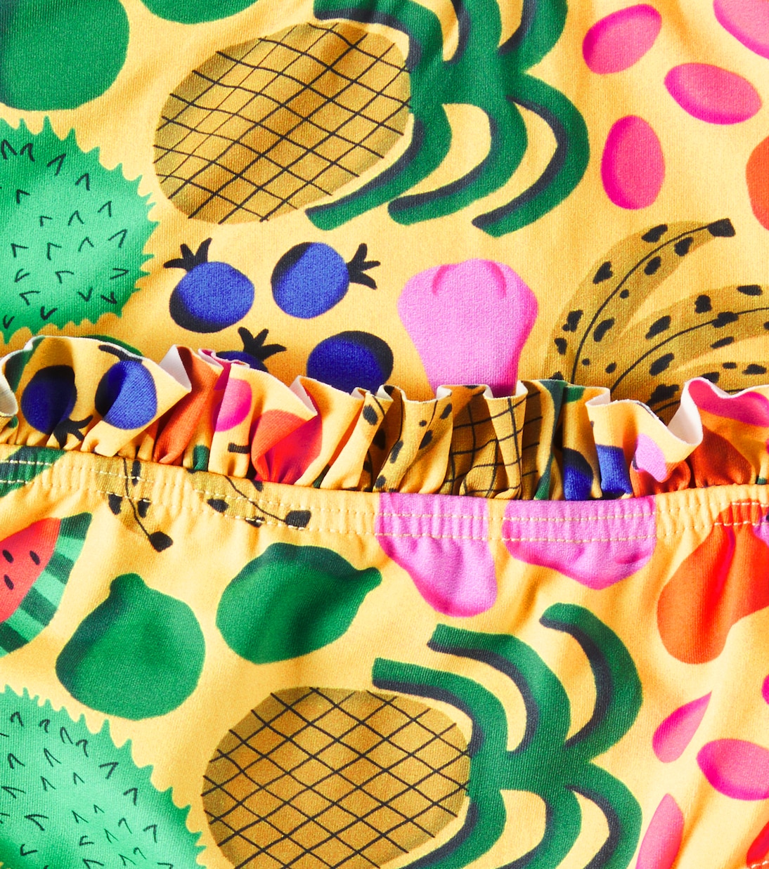 Printed ruffled bikini | Fábula