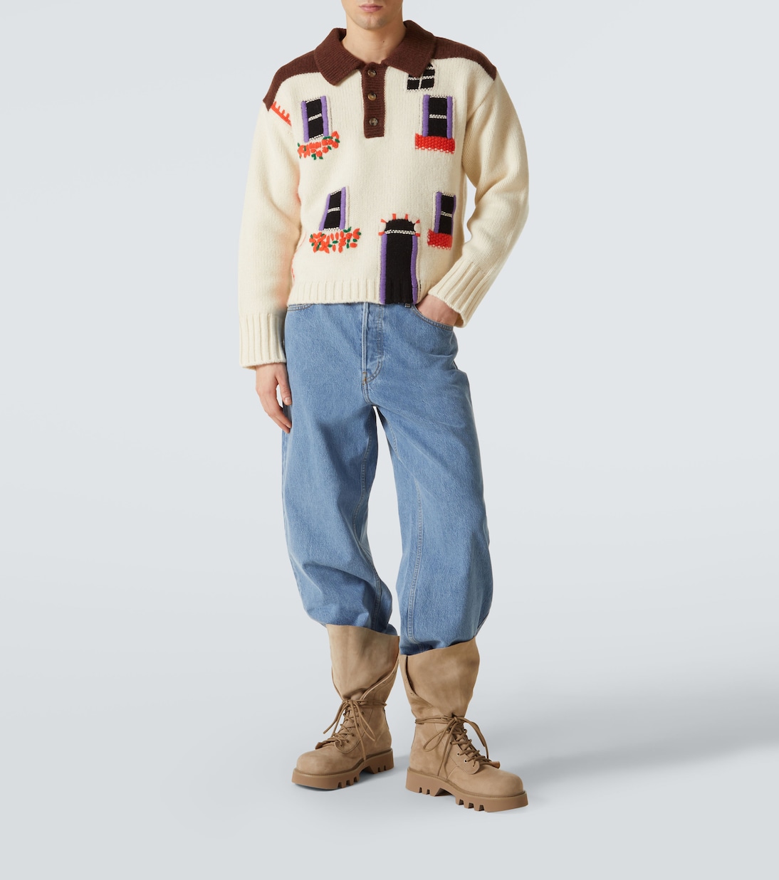 Schnürstiefel aus Leder | JW Anderson