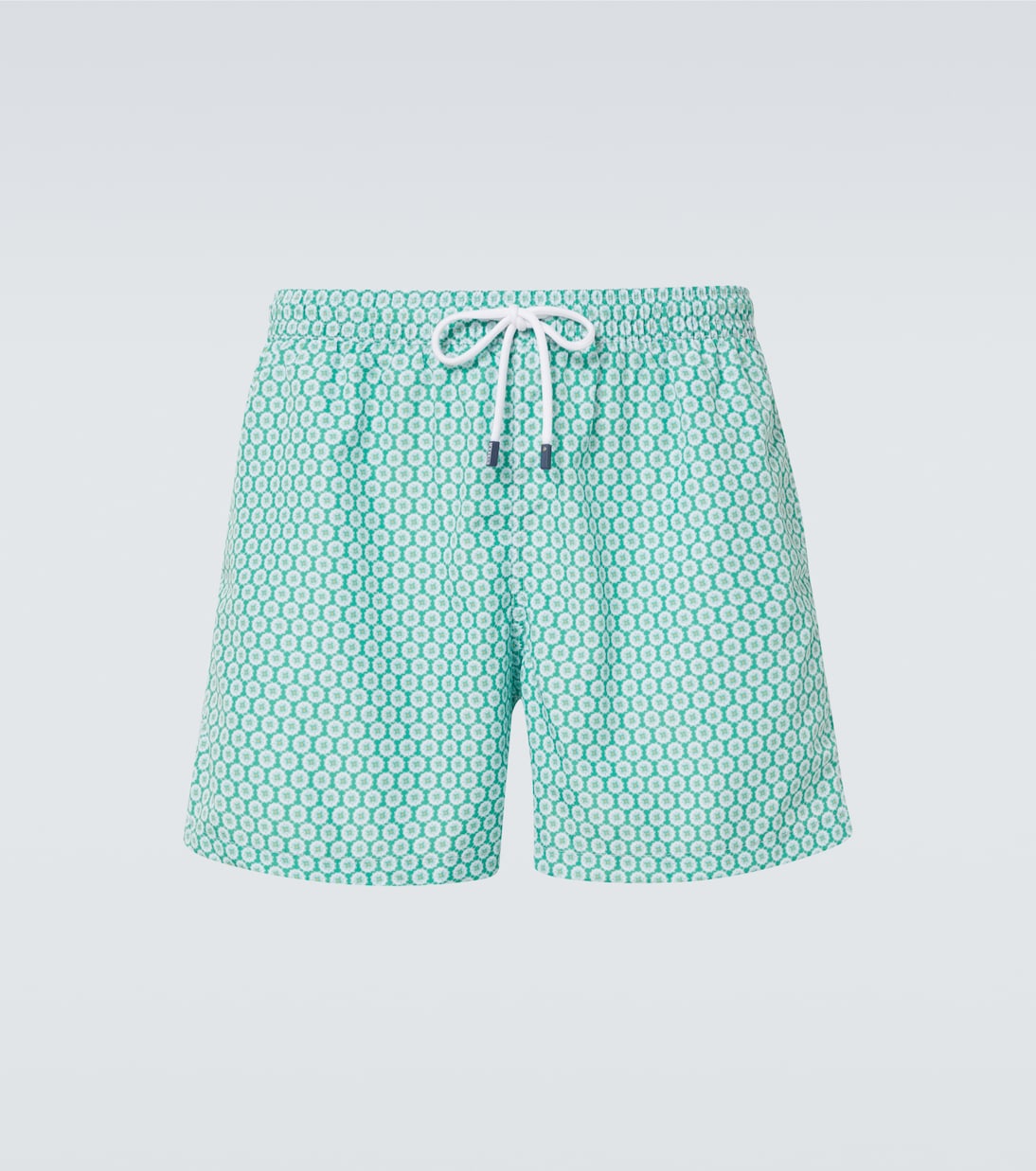 Madeira printed swim trunks | Fedeli