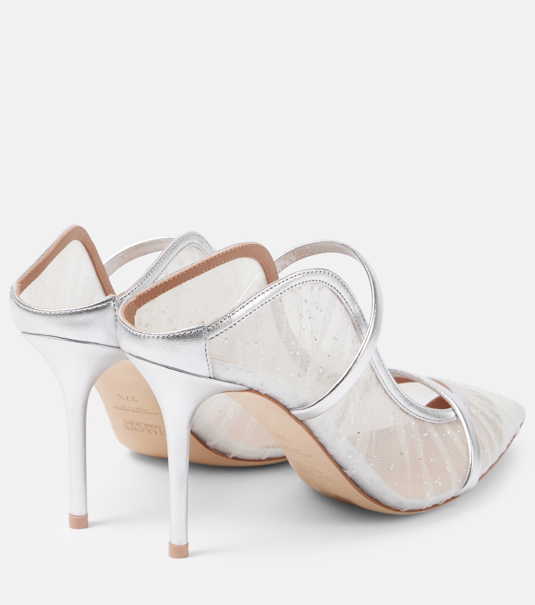 MALONE SOULIERS Maureen 85: Muli scintillanti con dettagli in pelle per uno stile giovane e chic