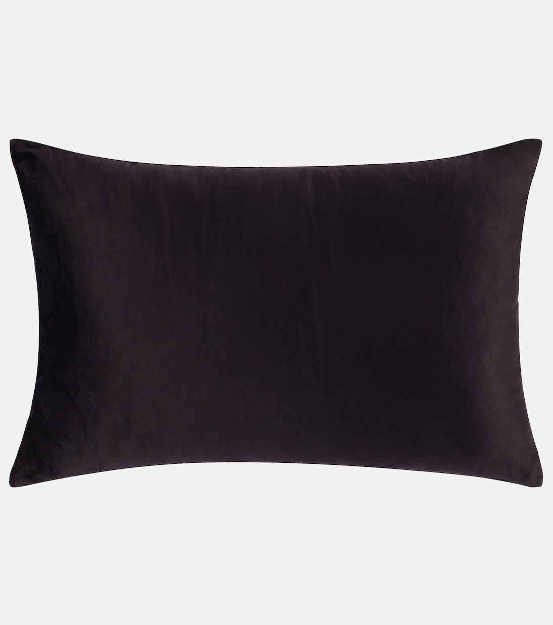Palms embroidered velvet cushion | Les-Ottomans