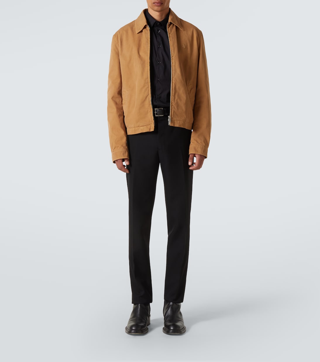 Giacca blouson Skull in cotone | McQueen