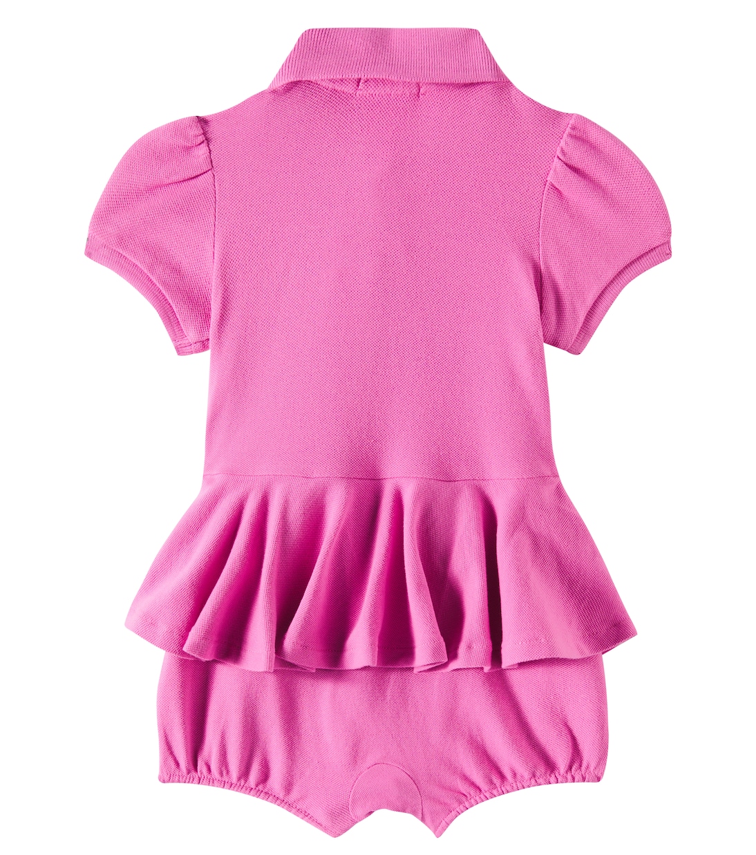 Bebé - mono de algodón con péplum | Polo Ralph Lauren Kids