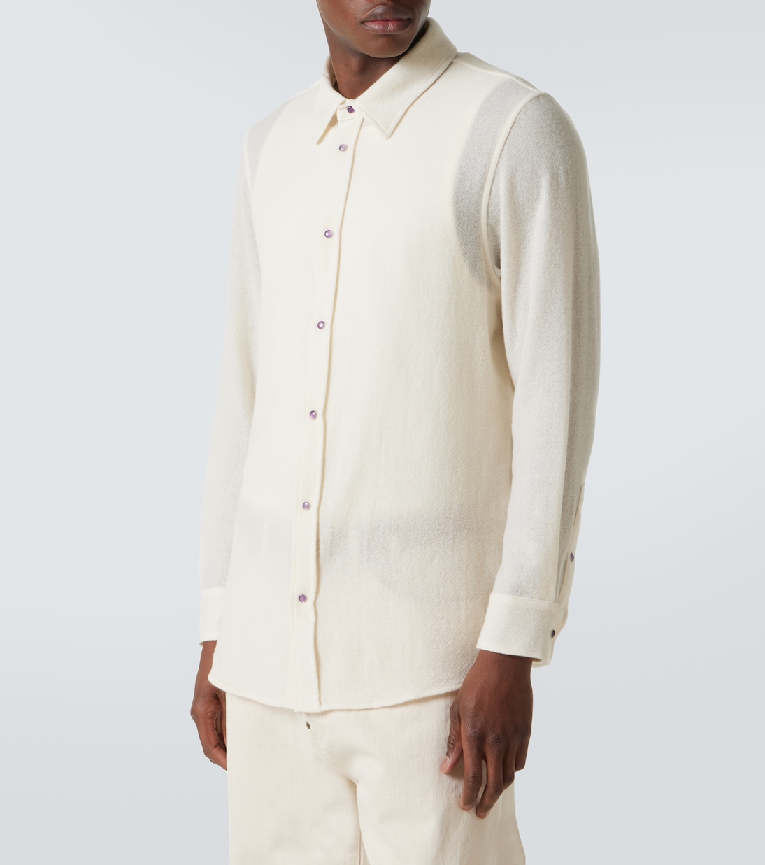 Camicia in cashmere | God's True Cashmere