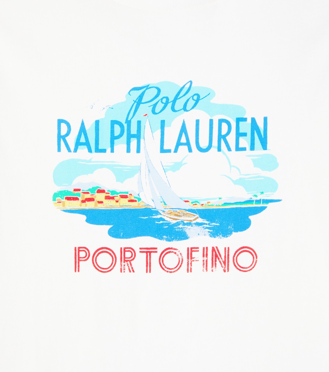 Printed cotton jersey T-shirt | Polo Ralph Lauren Kids