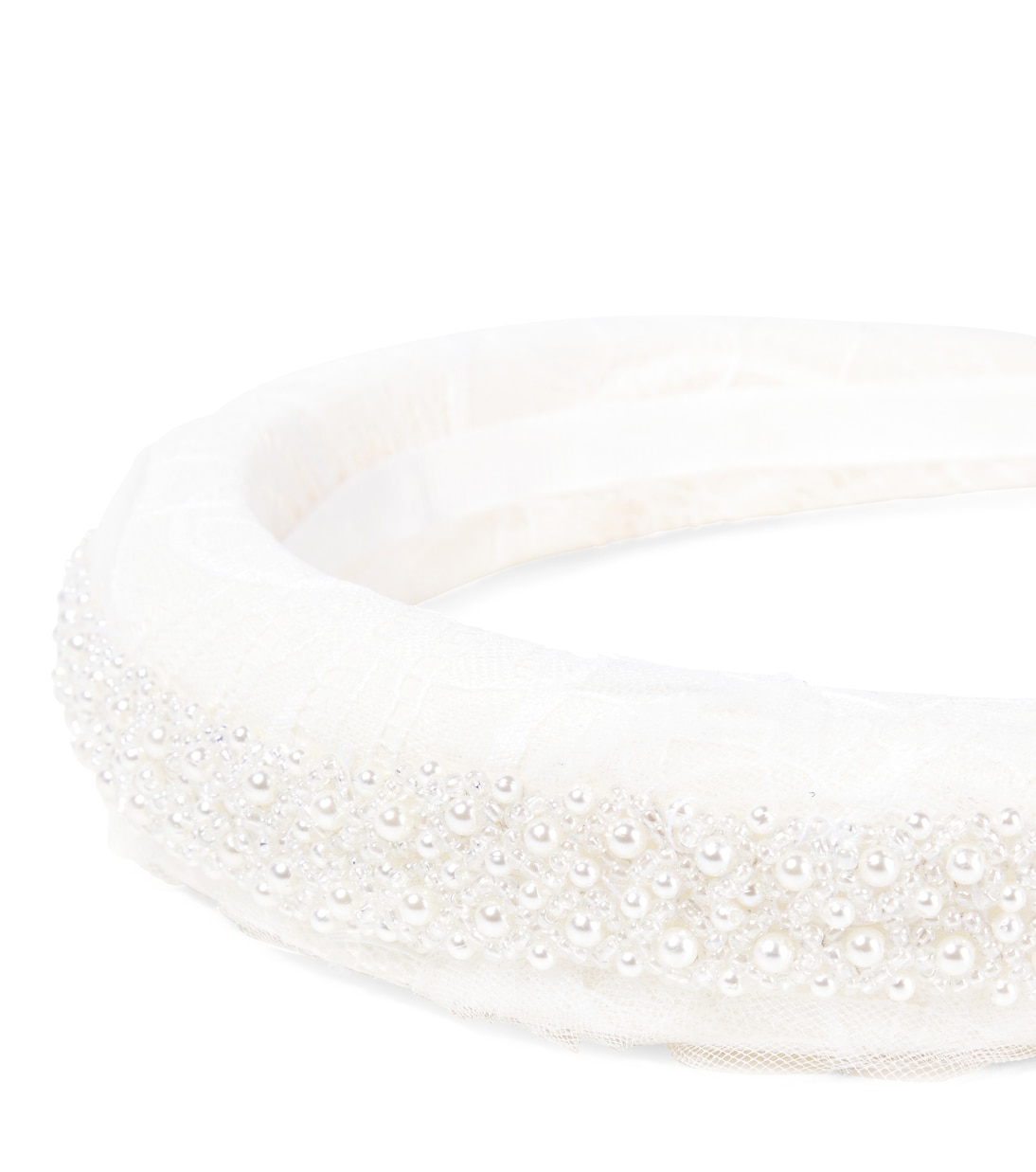 Embellished lace headband | Self-Portrait Kids