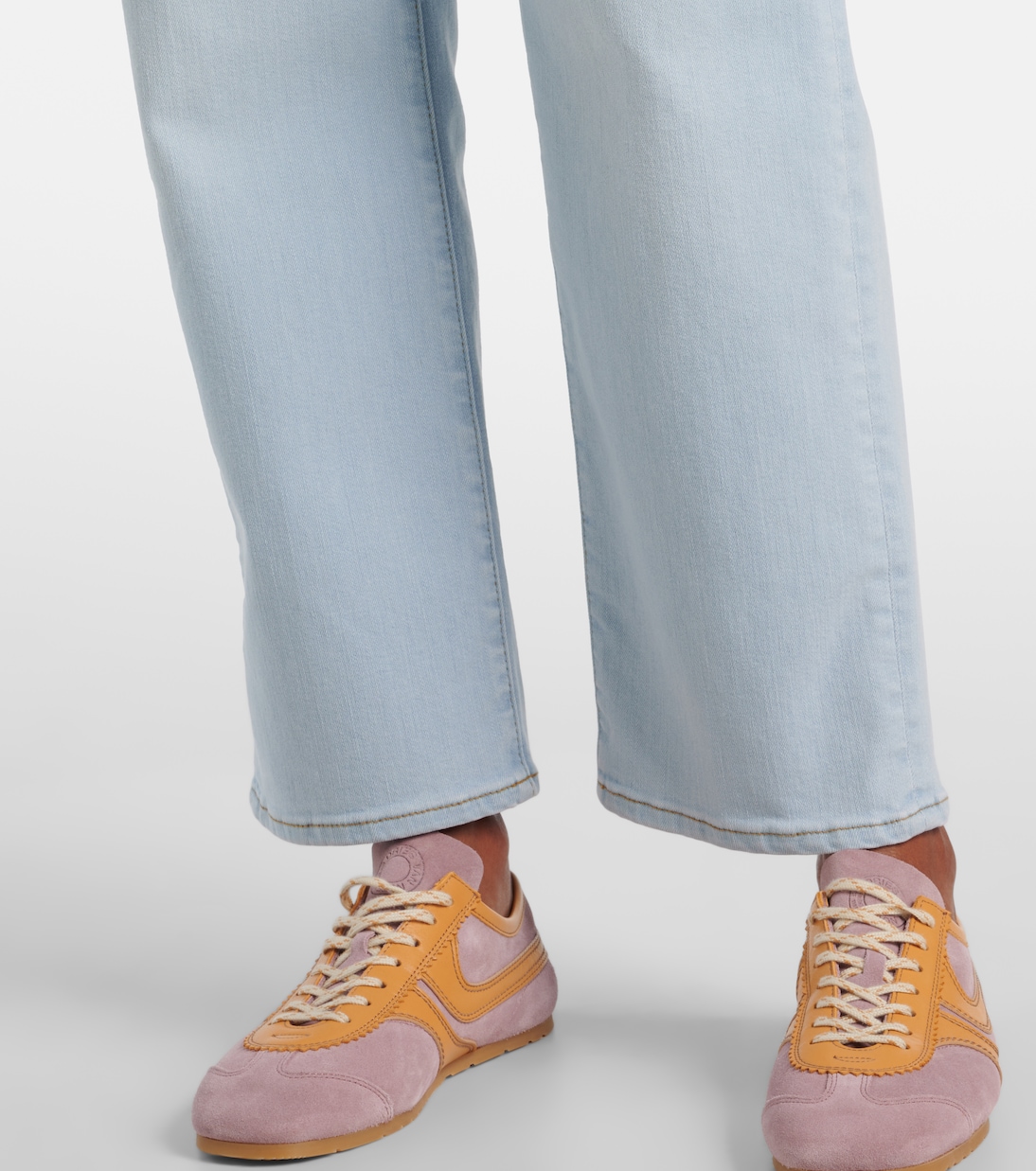 Jeans rectos Le Sleek de tiro alto | Frame
