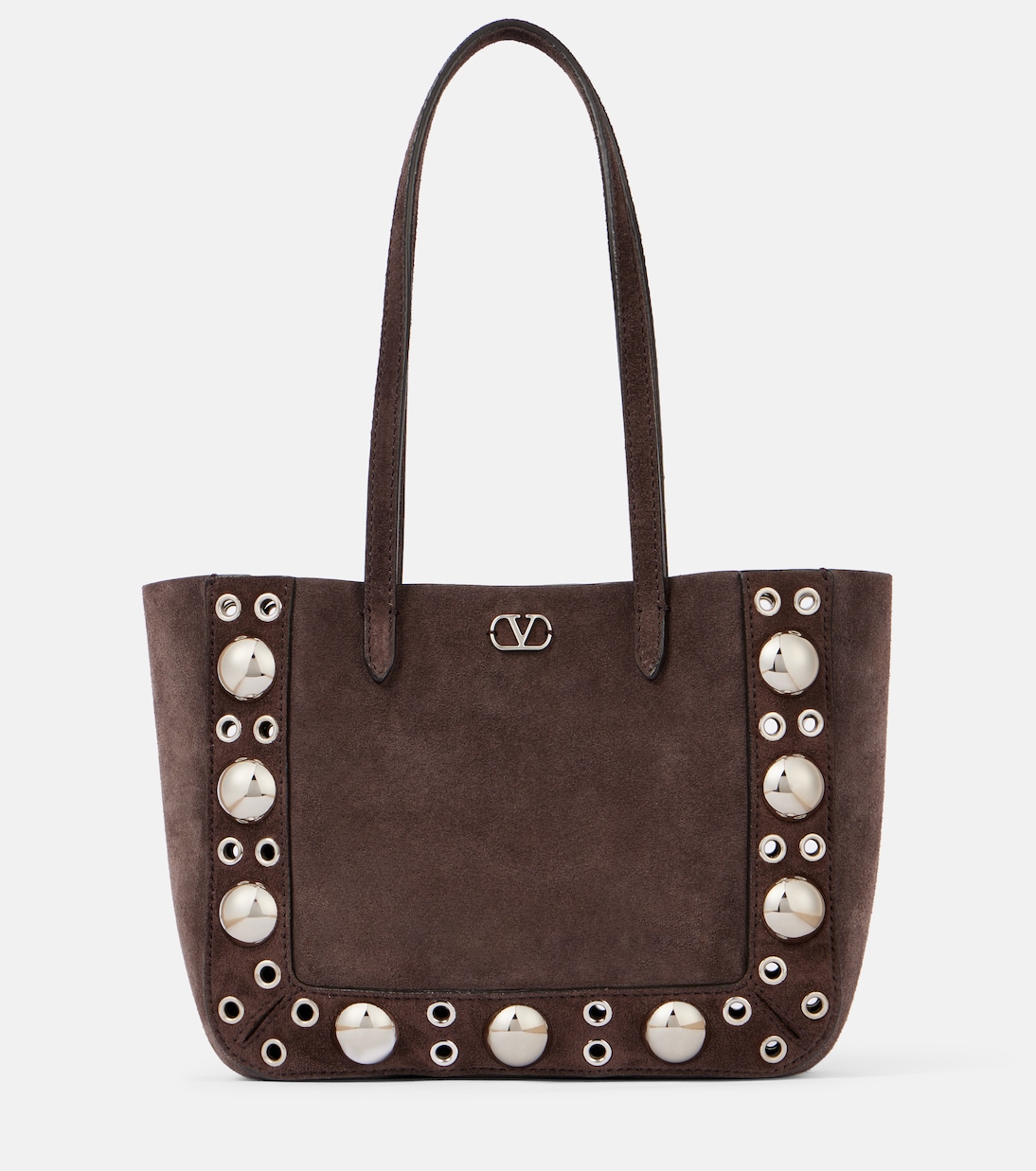 Shopper Nellcôte Small in suede | Valentino Garavani