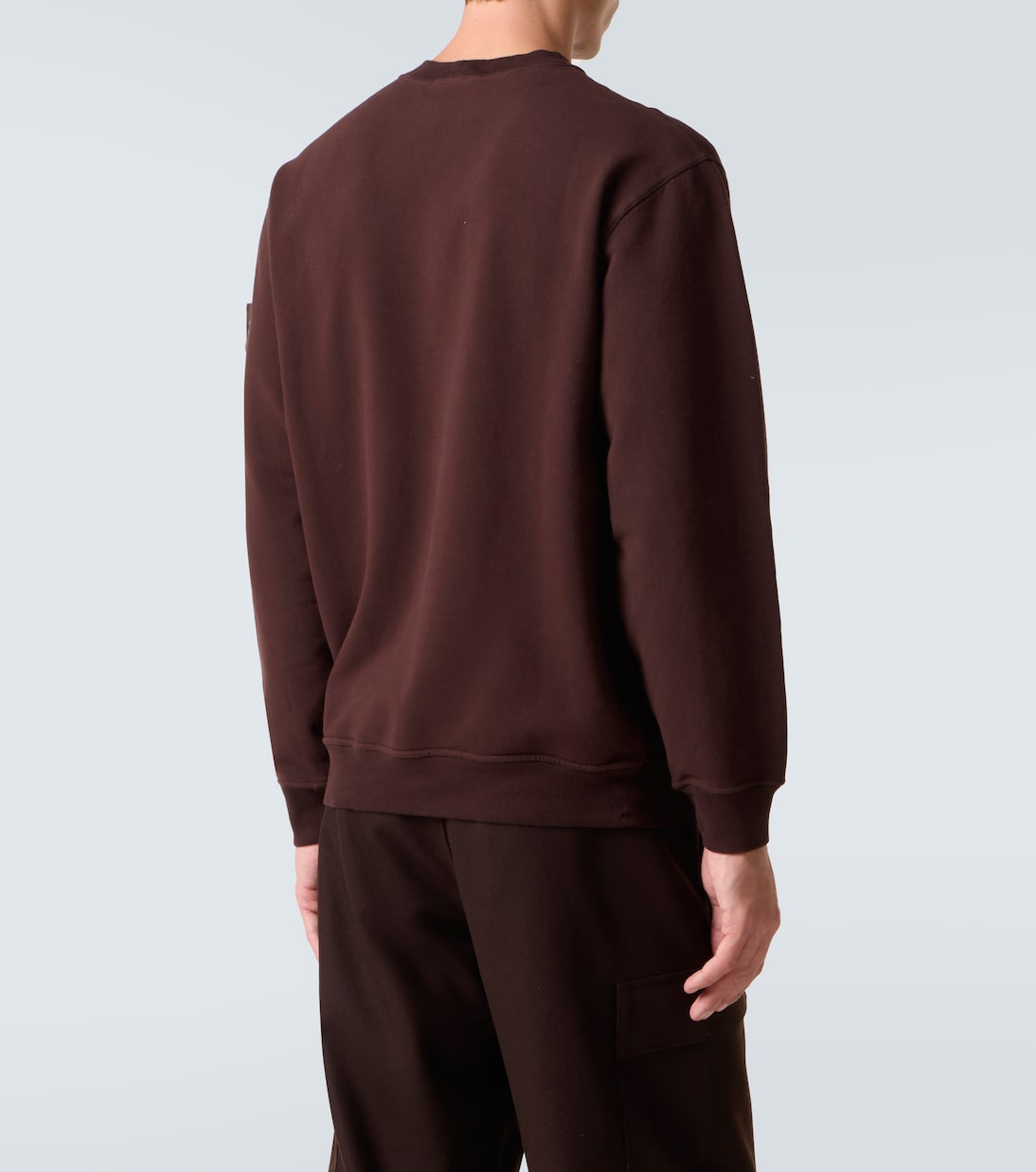 Ghost cotton-blend jersey sweatshirt | Stone Island
