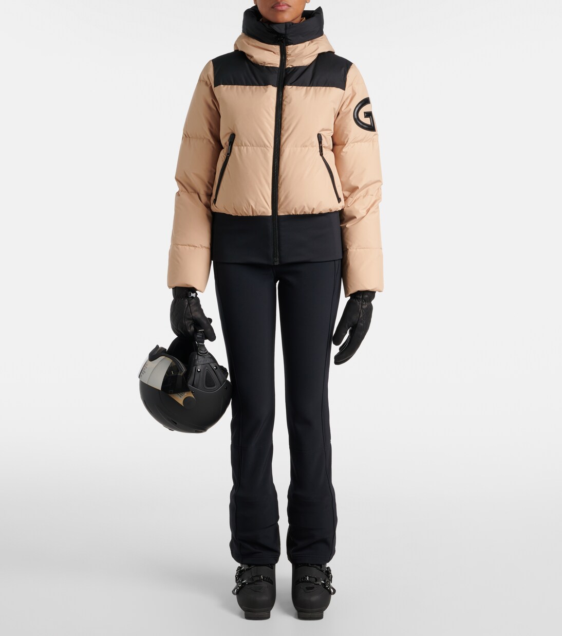 Village quilted down ski jacket | Goldbergh