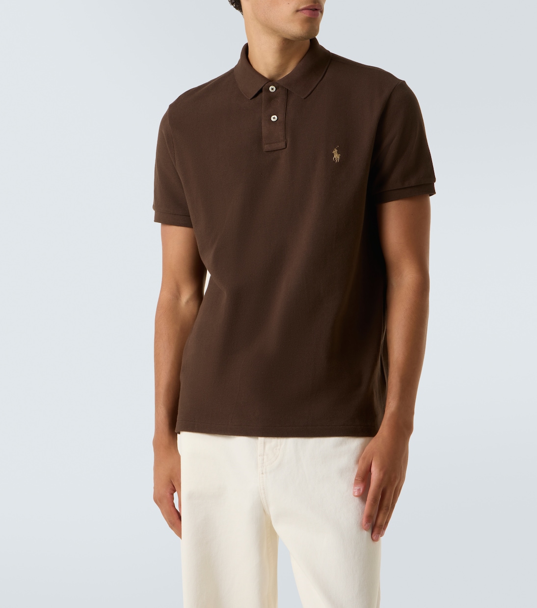 Cotton piqué polo shirt | Polo Ralph Lauren