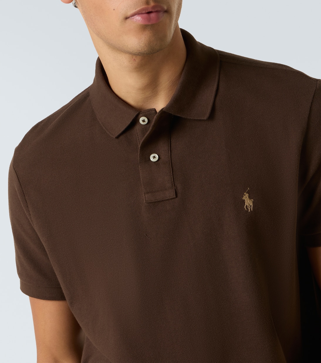 Cotton piqué polo shirt | Polo Ralph Lauren